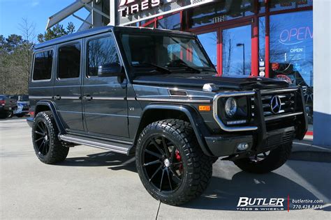 Mercedes G63 Wagon With 22in Savini Bm15 Wheels And Nitto Ridge