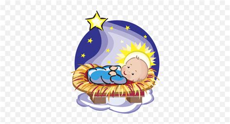 Cute Kids Ornament Of Baby Jesus Cute Religious Christmas Clipart