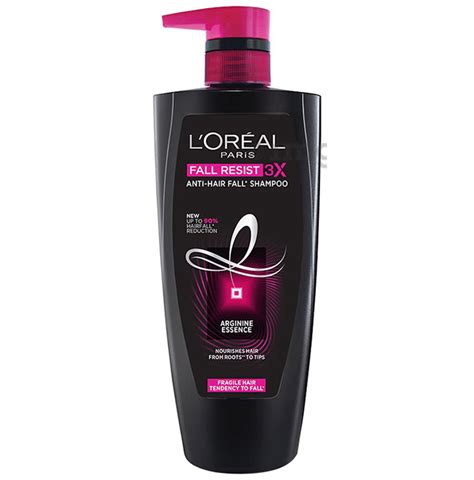 Loreal Paris Fall Resist 3x Anti Hair Fall Shampoo Buy Pump Bottle Of
