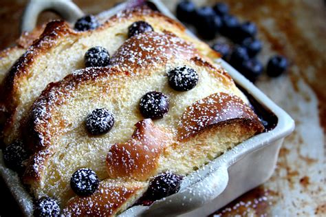 Overnight Baked Blueberry French Toast A Cup Of Sugar A Pinch Of Salt