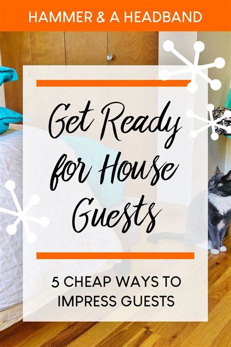 5 Free Or Cheap Ways To Impress Your Houseguests Guest Room Sign