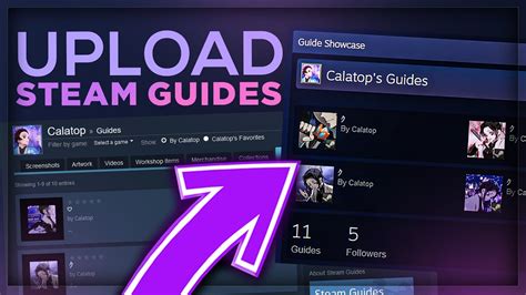 How To Make Steam Guides On Steam Youtube