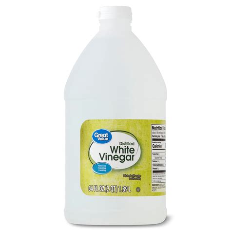 Great Value Distilled White Vinegar 64 Fl Oz