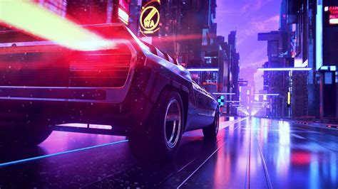 3840x2160 Retrowave Car 4k Hd 4k Wallpapers Images Backgrounds Photos And Pictures