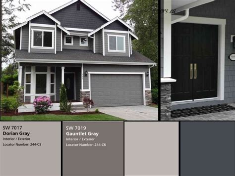 Popular Gray Exterior Paint Colors Sherwin Williams Painting
