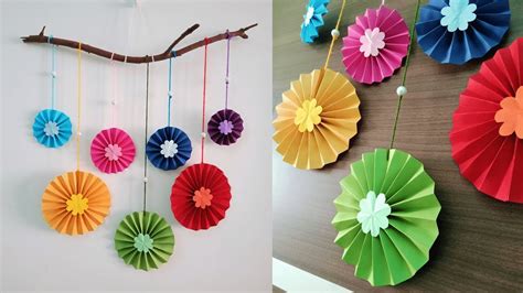 Paper rosettes are awesome to look at, and you can put them up on the wall easily. Rudi Blog: Creative Wall Decoration With Paper Flowers By Step By Step