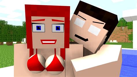 Herobrines Hot Date 11 Zippcraft Minecraft Animation Youtube