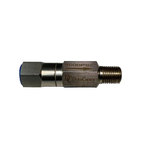 High Pressure Check Valve Stainless Steel 6000 Psi Inline Check