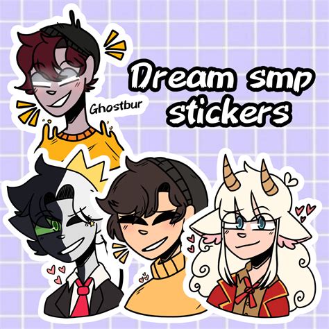 Dream Smp Stickers Etsy