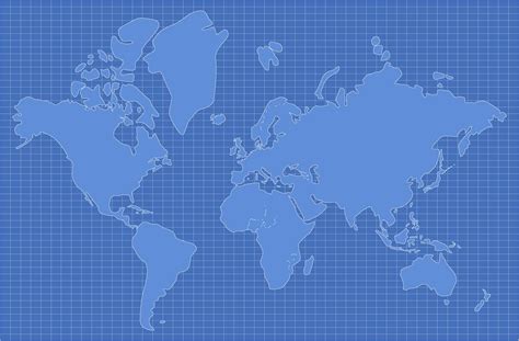 Printable Blank World Map