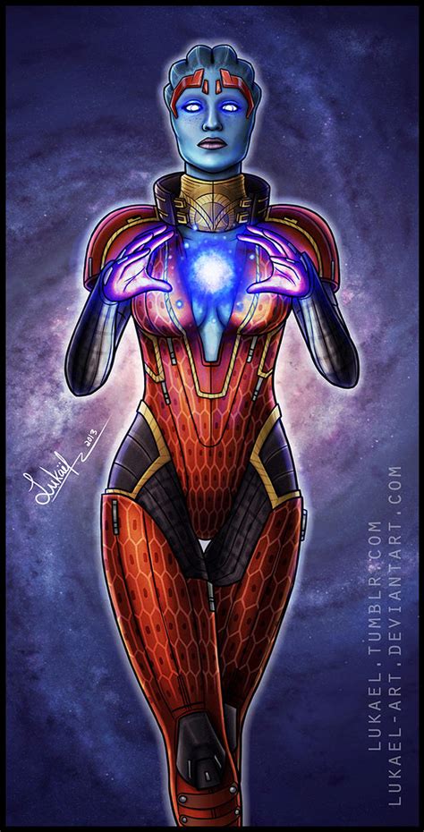Mass Effect Samara By Lukael Art On Deviantart