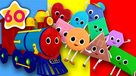Shape Train 1 Hour Of Nursery Rhyme Videos From Lbb Abcs And 123s