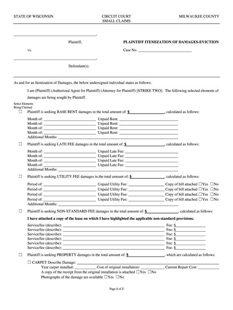 Itemization Date Fill Out Sign Online DocHub