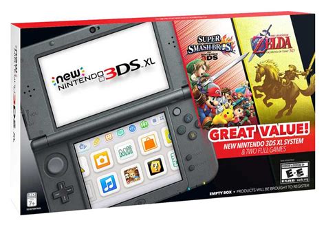 Costco Selling New 3ds Xl Bundle With Smash Bros And Zelda Ocarina Of