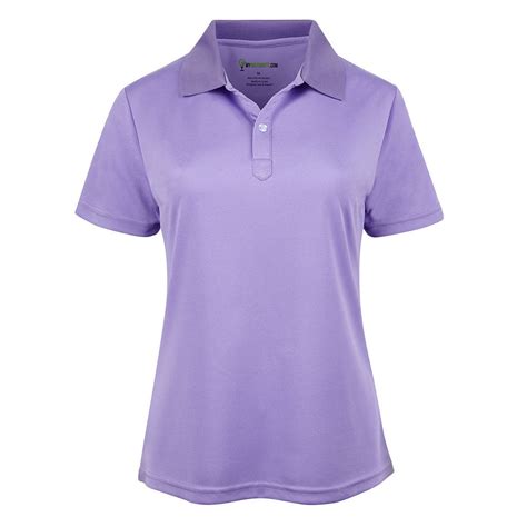 Classic Purple Dri Fit Short Sleeve Womens Golf Shirt On Sale My Golf