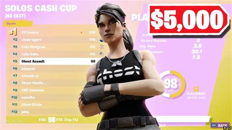 March 9, 2020 was an exciting day for competitive fortnite players and fans around ghost and shadow cash cups keep the theme of the agency from chapter 2 of season two, but each side will host separate tournaments. HOW I WON THE FORTNITE SOLO CASH CUP ($5,000) | Ghost ...