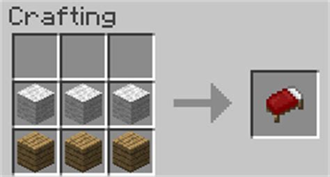 1 13 makes it so beds can no longer be suspended in mid air. Minecraft: How to Make a Bed - GameTipCenter