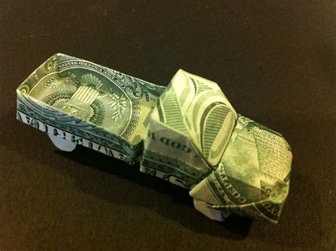 Pickup Truck — Corigami Money Origami Dollar Bill Origami