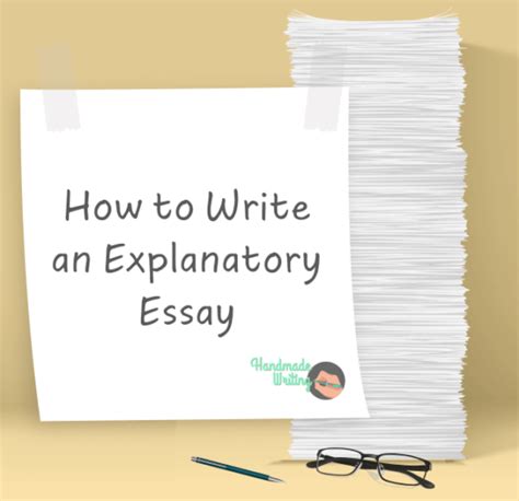 How To Write An Explanatory Essay Full Guide By Handmadewriting