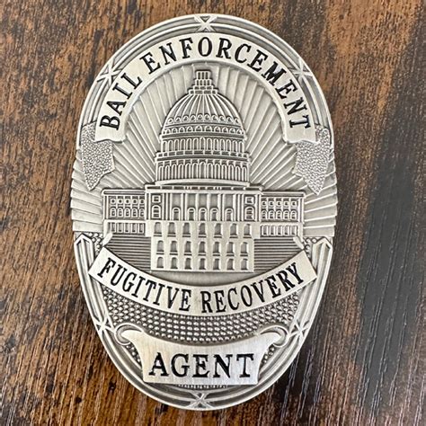 Professional Badges Fugitive Recovery Bodyguard Agent Gear Usa