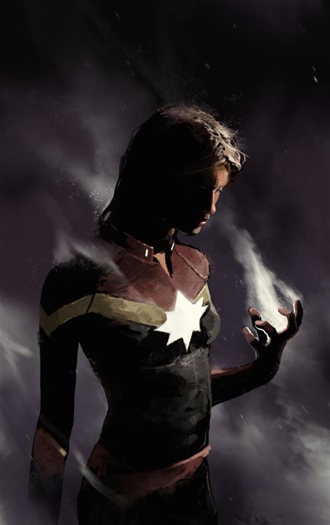 Captain Marvel Fan Art By Dave Seguin — Geektyrant
