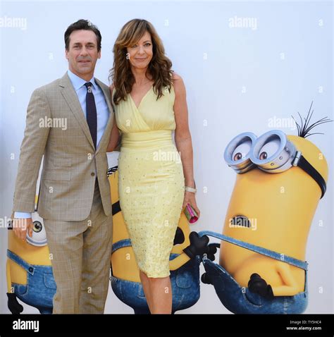 Cast Members Jon Hamm The Voice Of Herb Overkill And Allison Janney