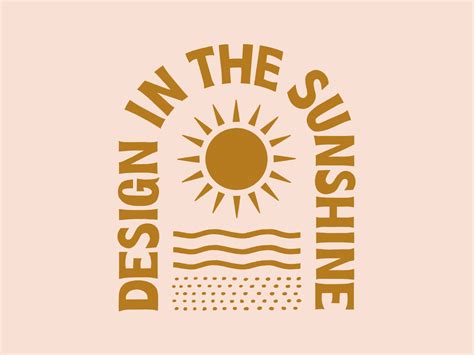Design In The Sunshine by Olivia Taylor on Dribbble