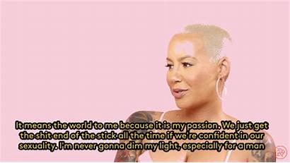 Amber Rose Positivity Positive Movement Giphy Gifs