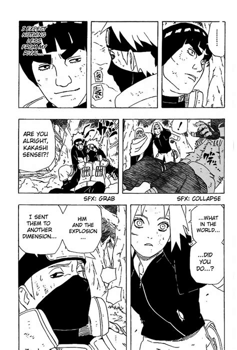 Naruto Shippuden Vol31 Chapter 278 Death Of Gaara Naruto