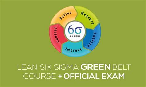Iassc Certified Lean Six Sigma Green Belt™ Certification Official