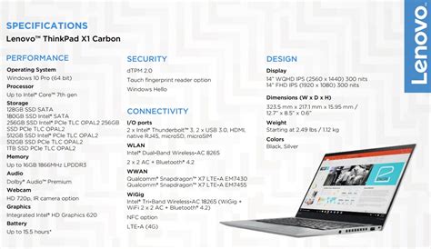 Lenovo Unveils Thinkpad X1 Carbon 2017 Price Starts At