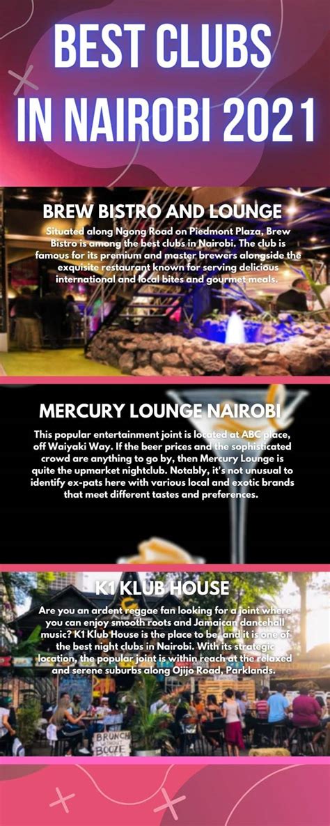 10 Best Clubs In Nairobi 2022 Top Places To Hang Out This Year Tuko