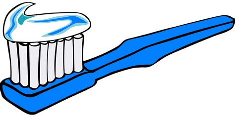 Download Toothbrush Toothpaste Hygiene Royalty Free Vector Graphic