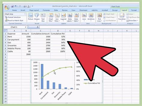 As you'll see, creating charts is very easy. Come Creare un Diagramma di Pareto con MS Excel 2010