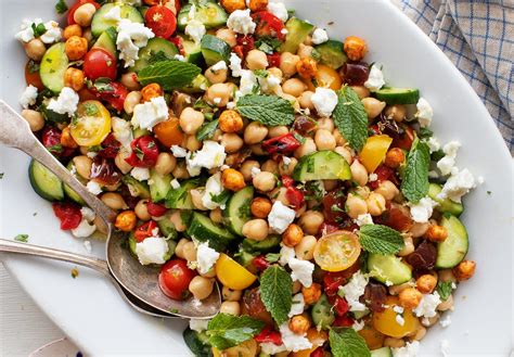 Ensalada De Garbanzos Muy Nutritiva Vida Bonita Y Saludable