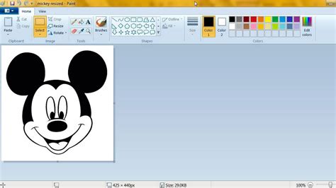 How To Resize An Image In Microsoft Paint 9 Steps