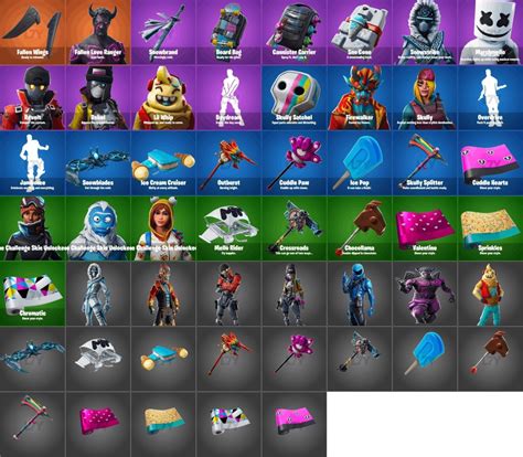 Fortnite Leaked Cosmetics From Patch V74 February 14 Leaks Gameguidehq