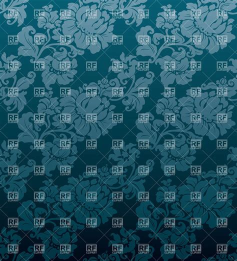 41 Blue Floral Wallpaper Victorian Wallpapersafari