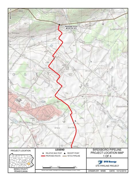 Birdsboro Pipeline Project Location Map Pdf