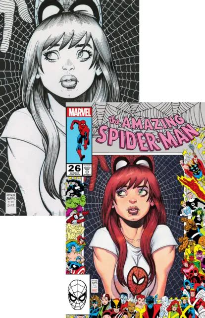 Amazing Spider Man 26 Adams Mary Jane Exclusive Set Kamala Khan Ms Marvel Key 3999 Picclick