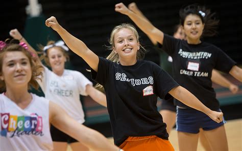 Cheerleading Tryouts Daily Photo Sep 14 2013 Binghamton University