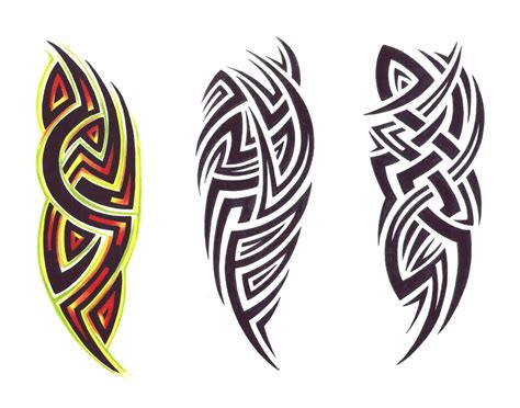 Tribal Tattoo Designs With Color Tattoos