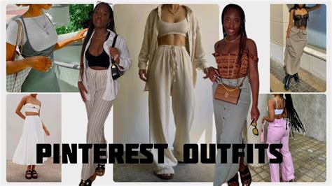 Recreating Pinterest Outfits Summer Outfit Ideas Youtube