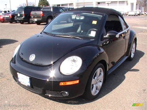 2007 Black Volkswagen New Beetle 25 Convertible 62530091 Gtcarlot