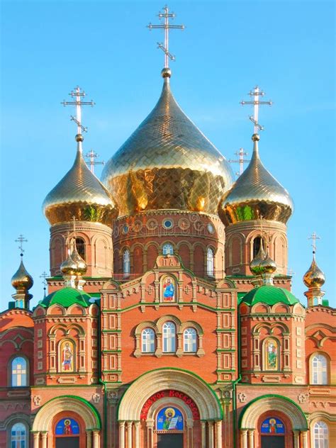 Facade Of St Vladimir Cathedral Stock Photo Image Of Architectural