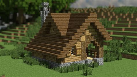 Деревянный домик в Minecraft Youtube