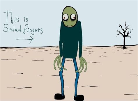picture of salad fingers