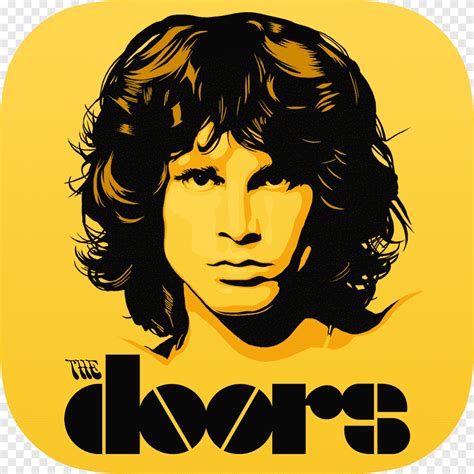 Jim Morrison The Doors Musician Singer Metallica Poster Logo Png