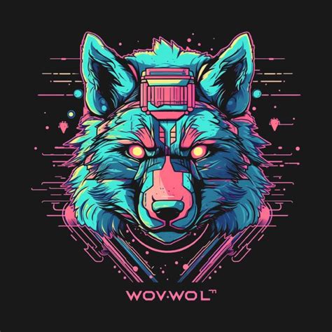 Wol Wolf By Graphic Grooves Wolf Colors Wolf Design Tshirt Designs