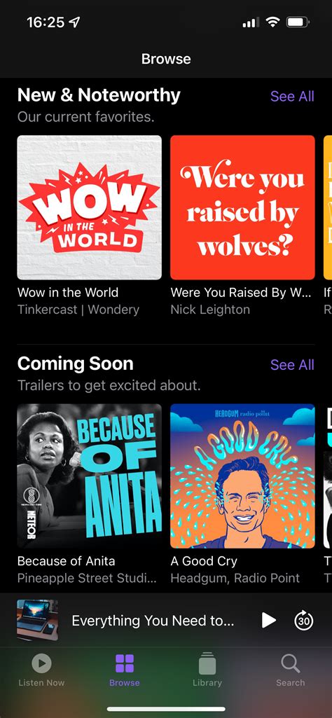 A Guide To Apples Podcasts App On Iphone